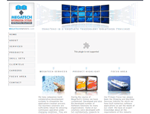 Tablet Screenshot of megatechinfosys.com